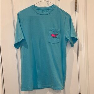 Bundle Vineyard Vines Girls Blue T-Shirt and shorts Size Large (14/16)